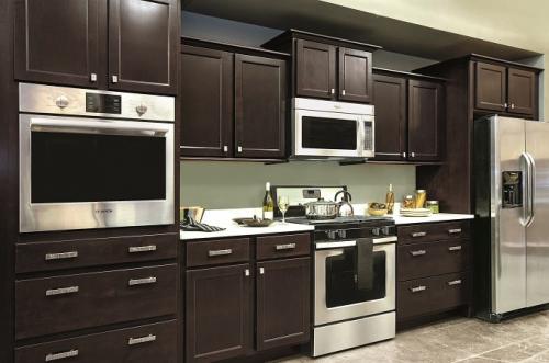 Builders Mark Cabinet from Wolf Home Products in Espresso Stain