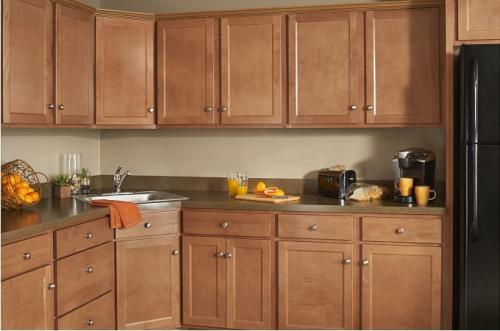 Builders Mark Cabinet from Wolf Home Products in Nutmeg