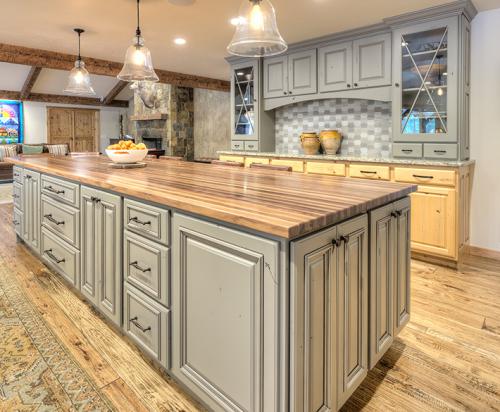 Custom Opaque Rustic Alder