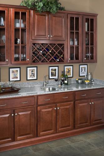 Wolf Classic Cabinet in Crimson Stain